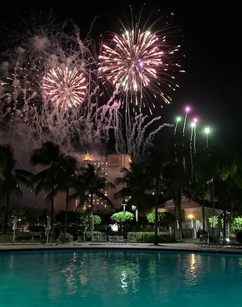 Fireworks in Nassau