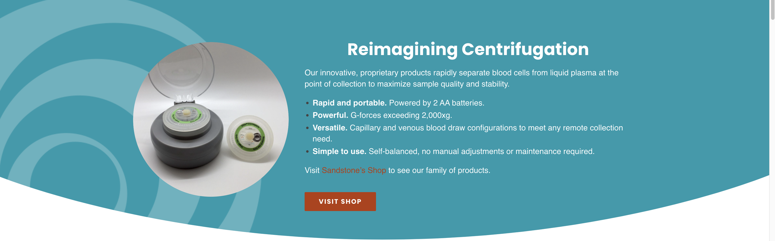 Featured medical device